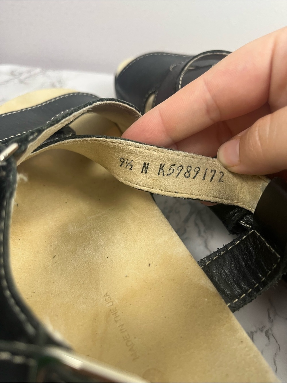 SAS Albuquerque Women's Huggy - Nero Size 9.5 Narrow - Picture 12 of 12